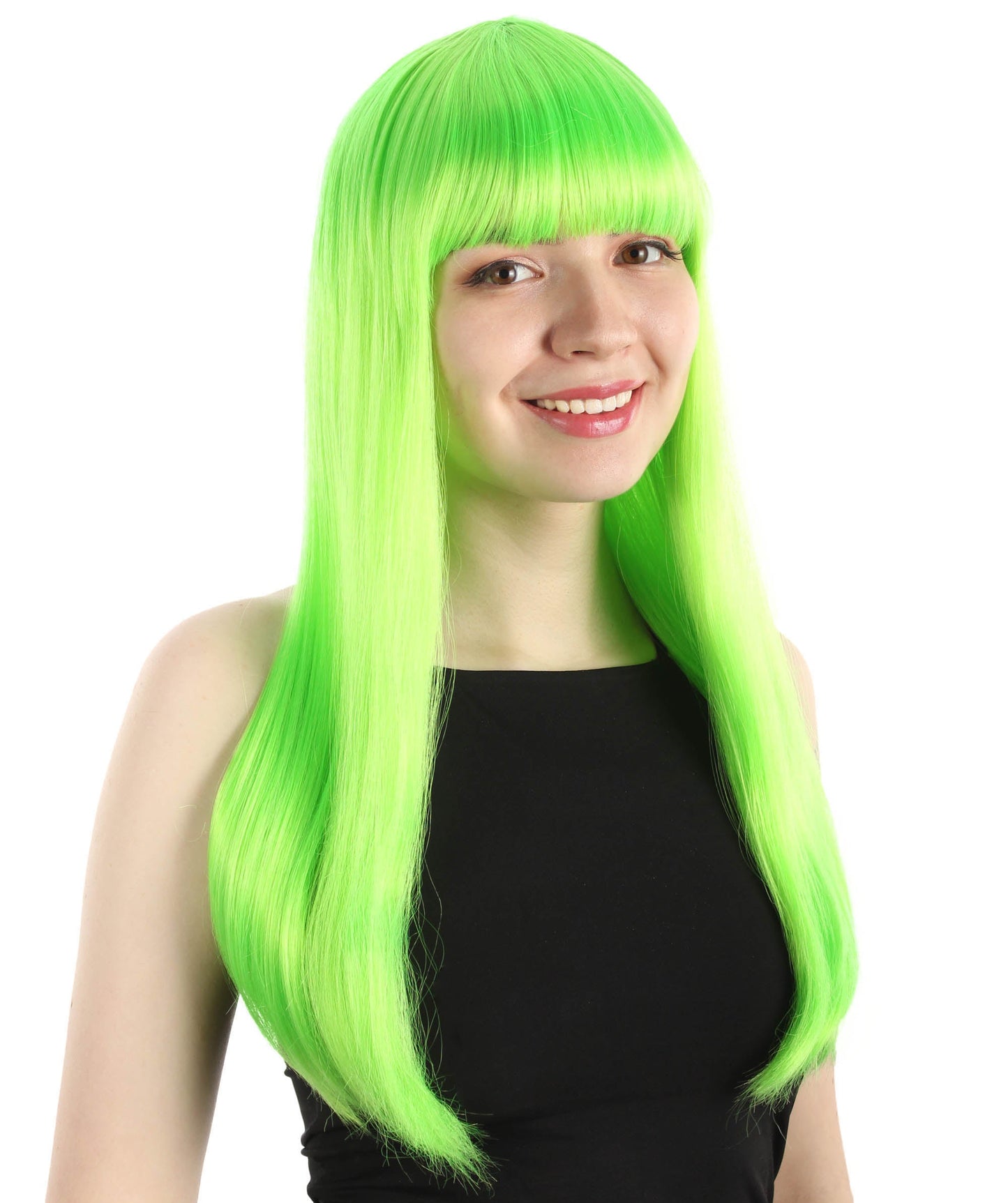 Womens Long Bob Wigs Collections |  Fancy Party Event Ready Halloween Wigs | Premium Breathable Capless Cap