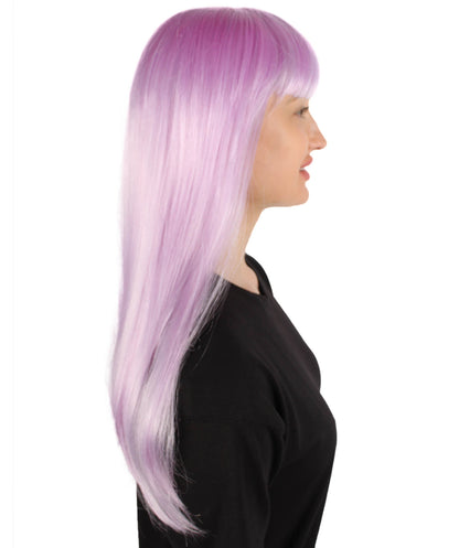Womens Long Bob Wigs Collections |  Fancy Party Event Ready Halloween Wigs | Premium Breathable Capless Cap