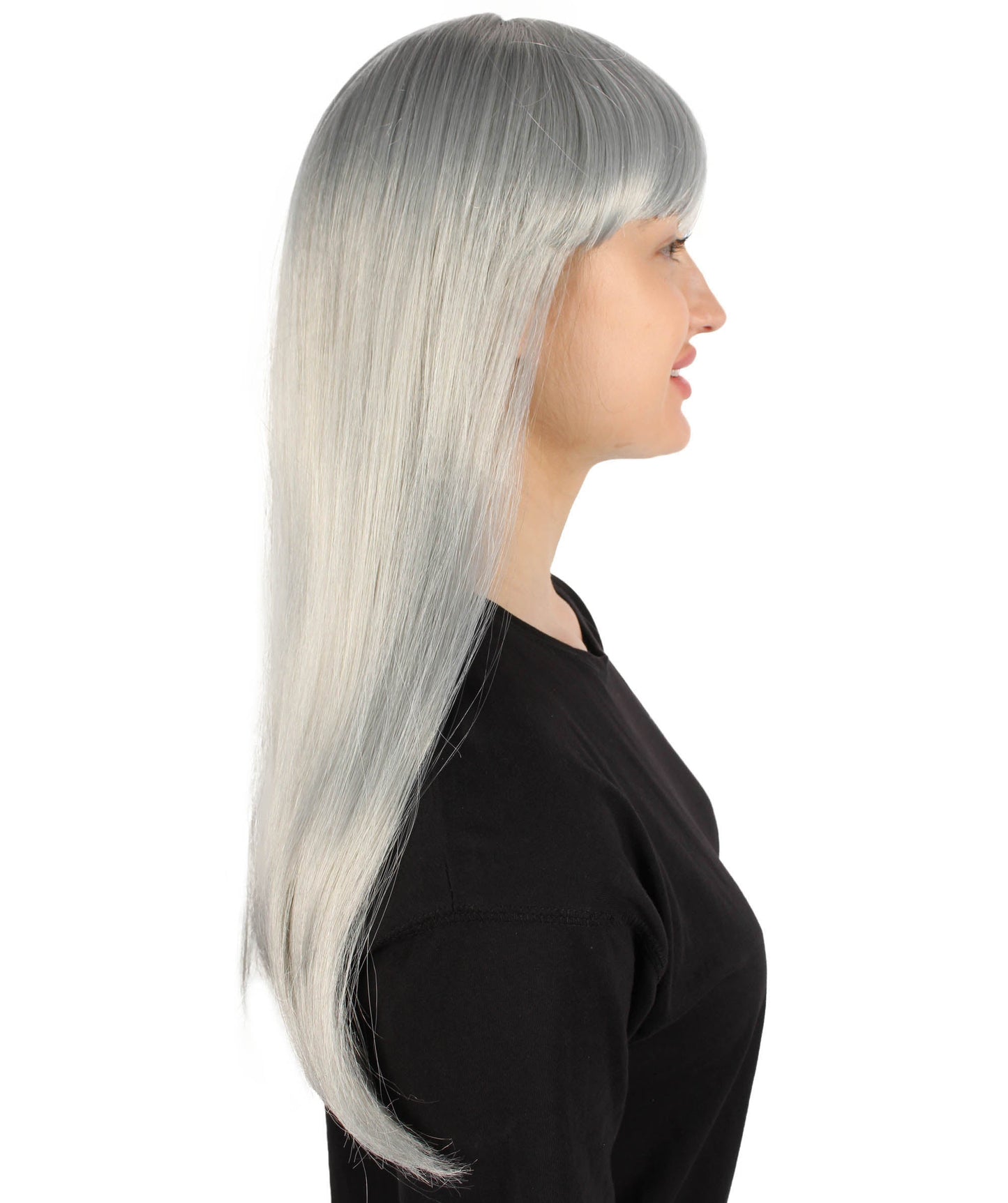Womens Long Bob Wigs Collections |  Fancy Party Event Ready Halloween Wigs | Premium Breathable Capless Cap