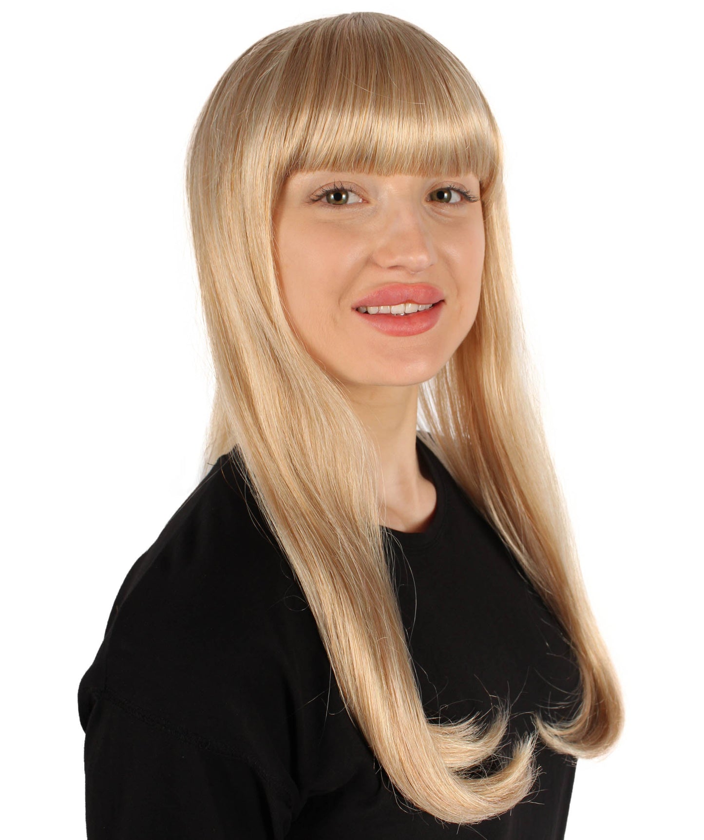 Womens Long Bob Wigs Collections |  Fancy Party Event Ready Halloween Wigs | Premium Breathable Capless Cap
