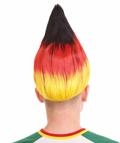 Germany Flag Troll Multicolor Wig