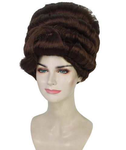 HPO Adult Women's Dramatic Drag Queen High Updo Wig I Flame-retardant Synthetic Fiber