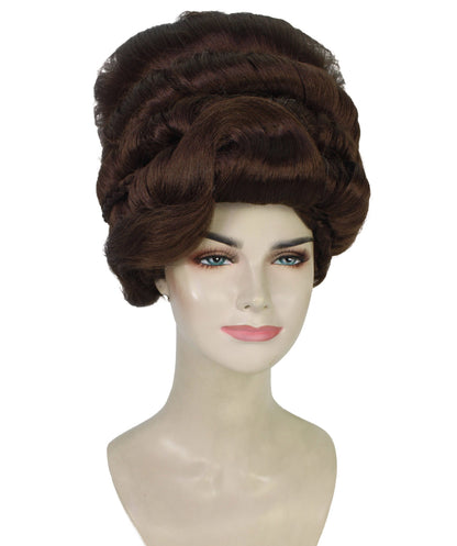 HPO Adult Women's Dramatic Drag Queen High Updo Wig I Flame-retardant Synthetic Fiber