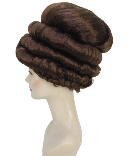 HPO Adult Women's Dramatic Drag Queen High Updo Wig I Flame-retardant Synthetic Fiber