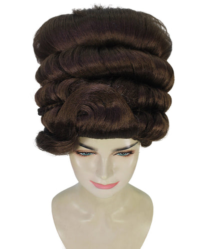 HPO Adult Women's Dramatic Drag Queen High Updo Wig I Flame-retardant Synthetic Fiber