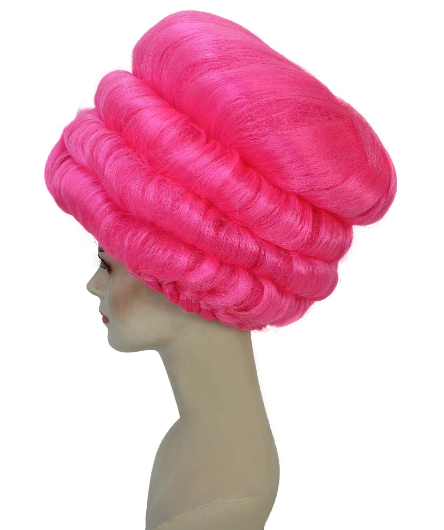 HPO Adult Women's Dramatic Drag Queen High Updo Wig I Flame-retardant Synthetic Fiber