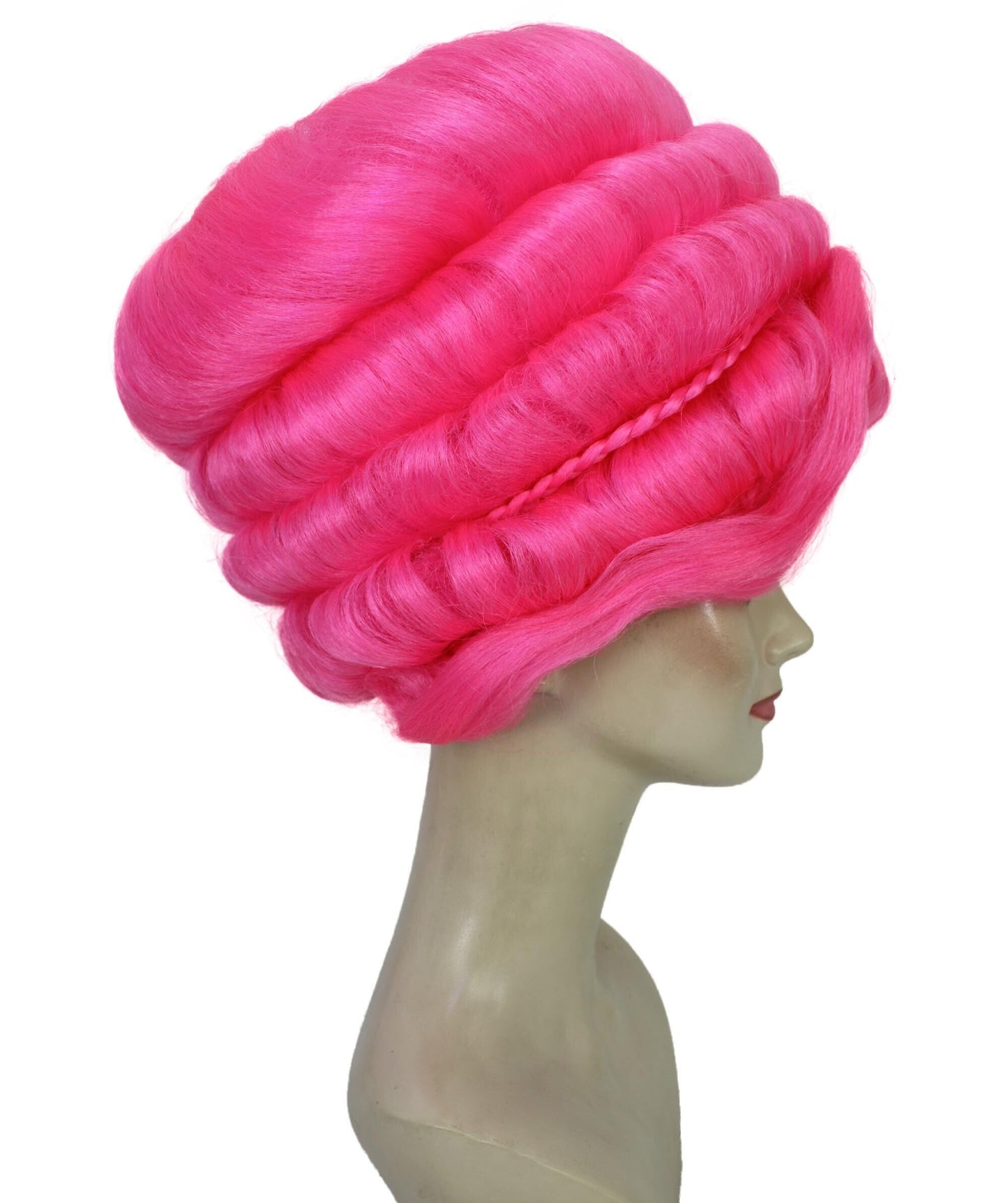 HPO Adult Women's Dramatic Drag Queen High Updo Wig I Flame-retardant Synthetic Fiber