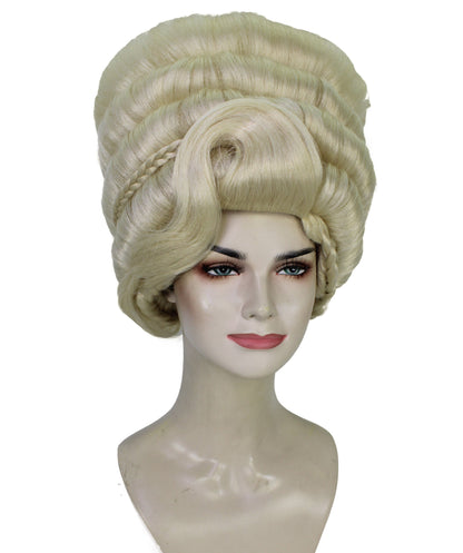 HPO Adult Women's Dramatic Drag Queen High Updo Wig I Flame-retardant Synthetic Fiber
