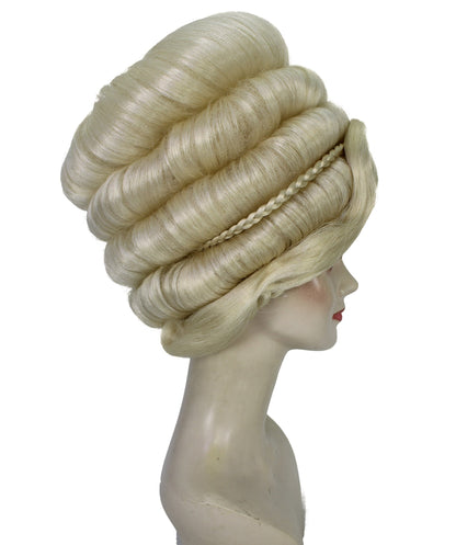 HPO Adult Women's Dramatic Drag Queen High Updo Wig I Flame-retardant Synthetic Fiber