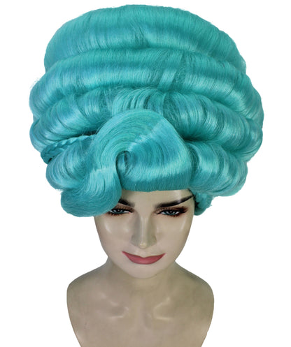 HPO Adult Women's Dramatic Drag Queen High Updo Wig I Flame-retardant Synthetic Fiber