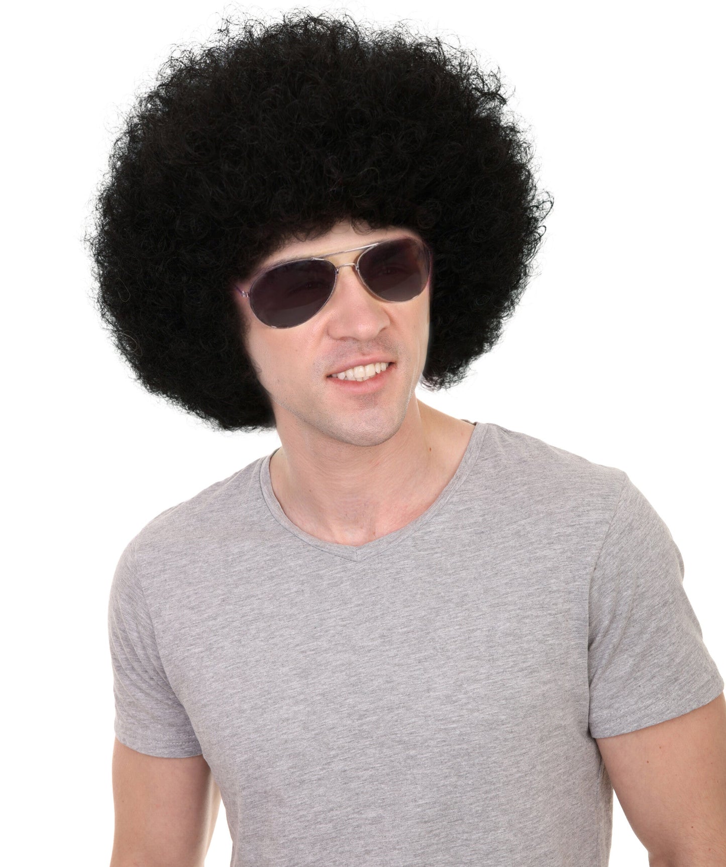Adult Unisex Big Curly Afro Wig | Bold Costume Hair | Multiple Color Options