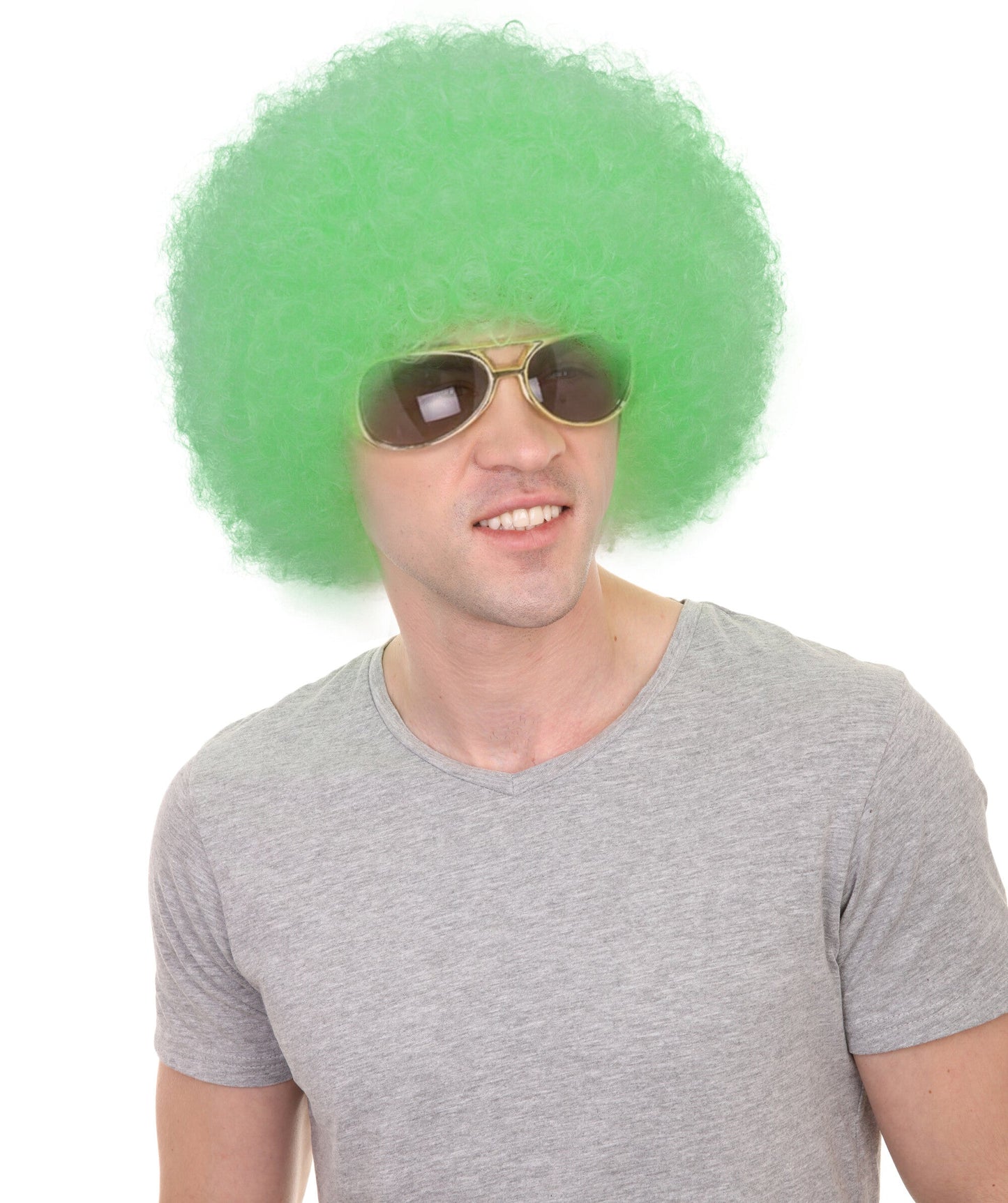 Adult Unisex Big Curly Afro Wig | Bold Costume Hair | Multiple Color Options