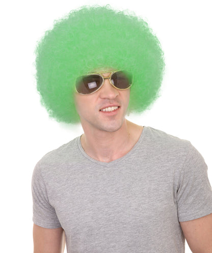Adult Unisex Big Curly Afro Wig | Bold Costume Hair | Multiple Color Options