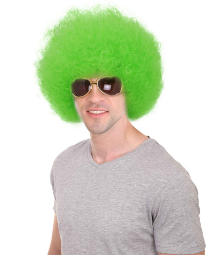 Adult Unisex Big Curly Afro Wig | Bold Costume Hair | Multiple Color Options