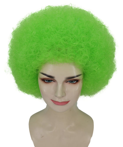 Adult Unisex Big Curly Afro Wig | Bold Costume Hair | Multiple Color Options