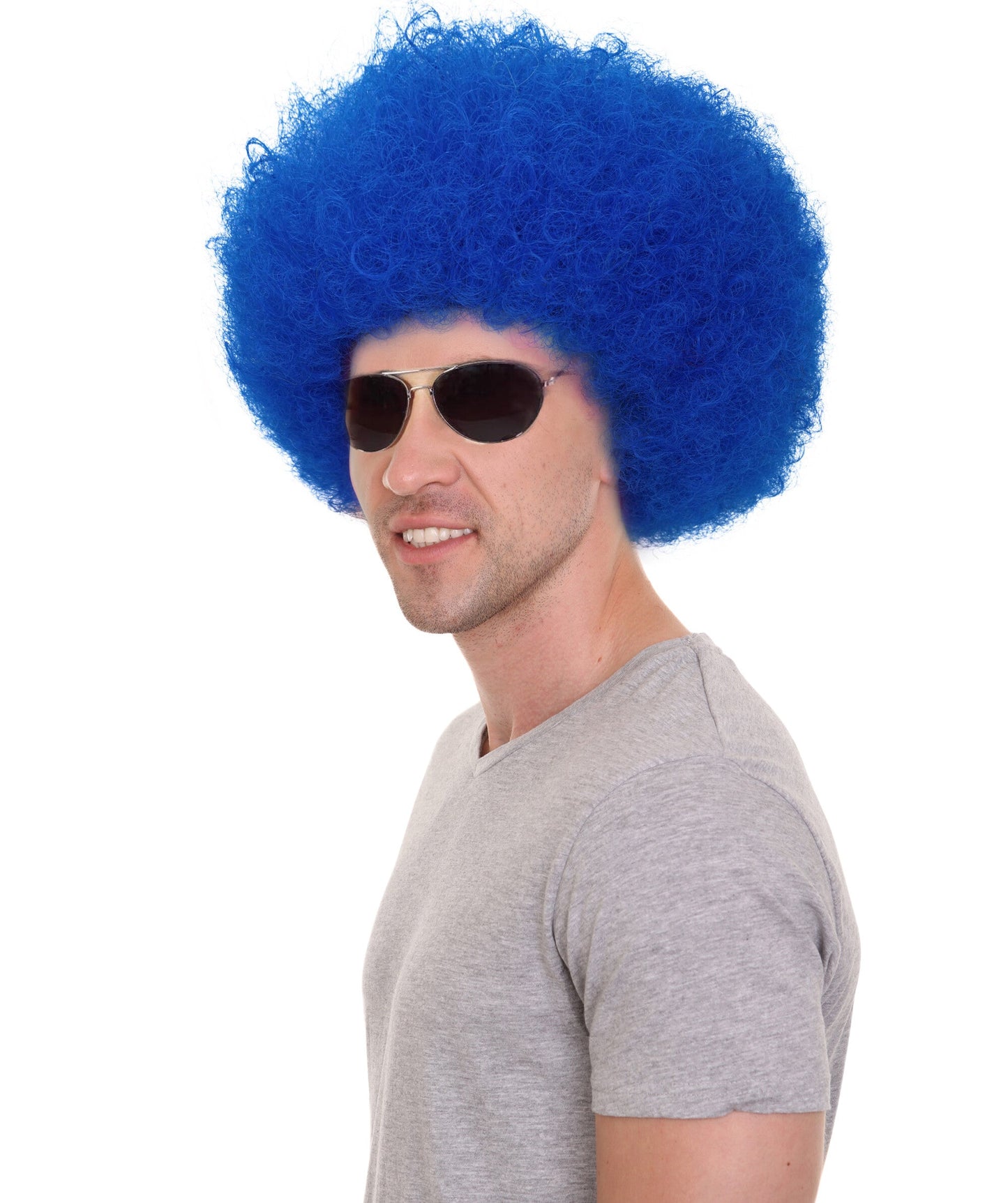 Adult Unisex Big Curly Afro Wig | Bold Costume Hair | Multiple Color Options