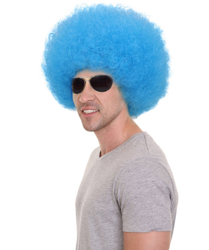 Adult Unisex Big Curly Afro Wig | Bold Costume Hair | Multiple Color Options