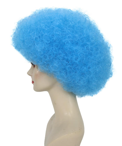 Adult Unisex Big Curly Afro Wig | Bold Costume Hair | Multiple Color Options