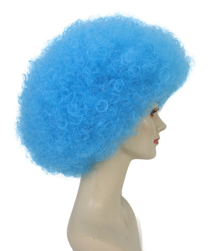 Adult Unisex Big Curly Afro Wig | Bold Costume Hair | Multiple Color Options