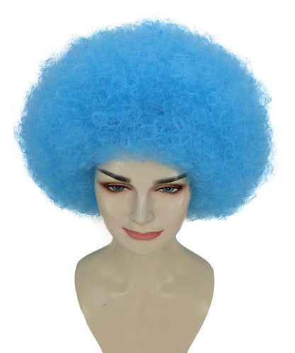Adult Unisex Big Curly Afro Wig | Bold Costume Hair | Multiple Color Options