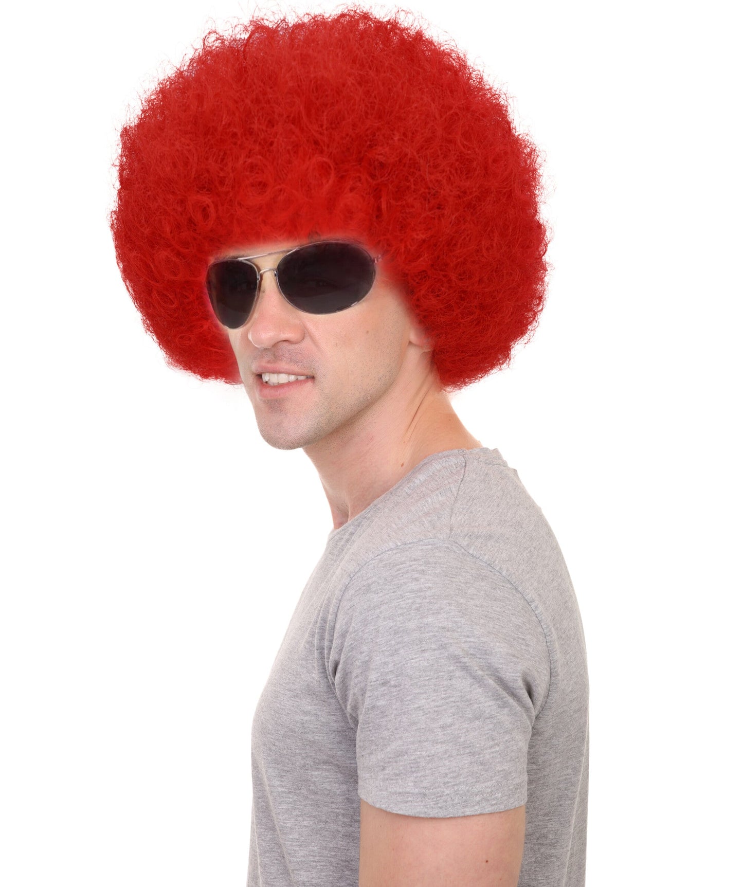 Adult Unisex Big Curly Afro Wig | Bold Costume Hair | Multiple Color Options
