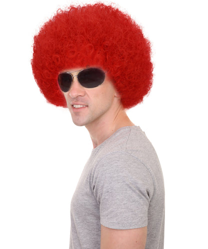Adult Unisex Big Curly Afro Wig | Bold Costume Hair | Multiple Color Options