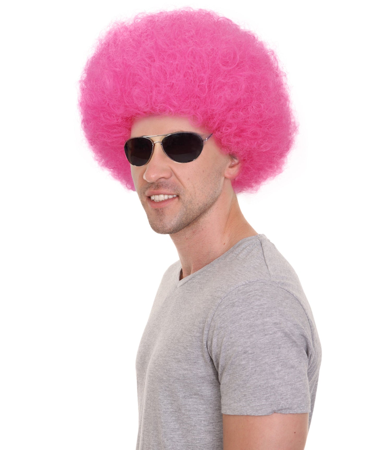Adult Unisex Big Curly Afro Wig | Bold Costume Hair | Multiple Color Options