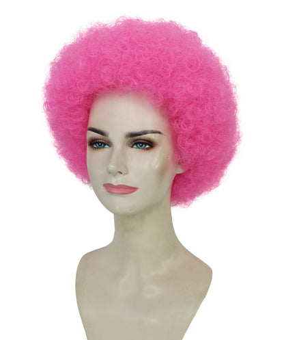 Adult Unisex Big Curly Afro Wig | Bold Costume Hair | Multiple Color Options