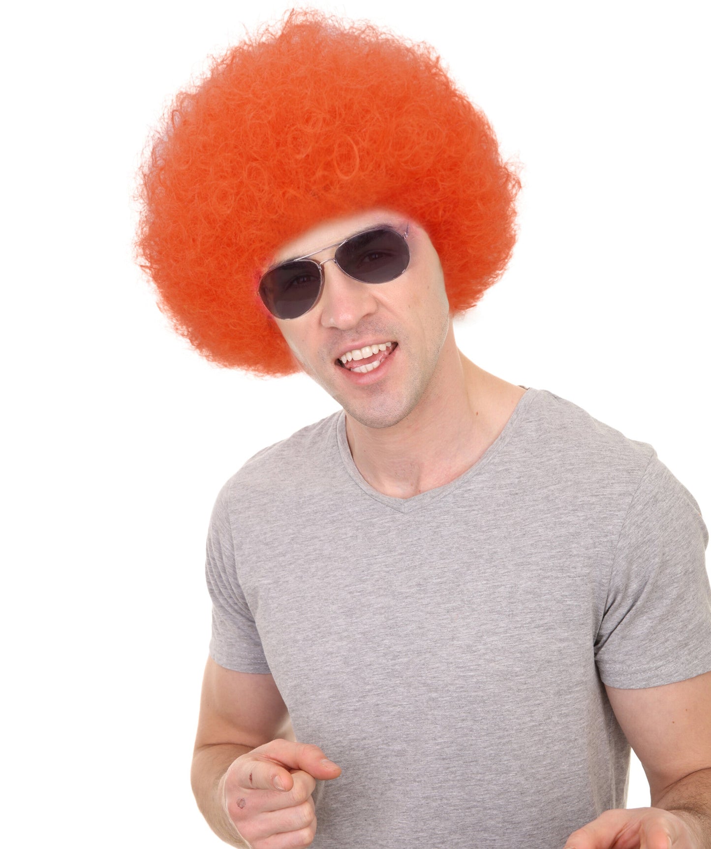 Adult Unisex Big Curly Afro Wig | Bold Costume Hair | Multiple Color Options