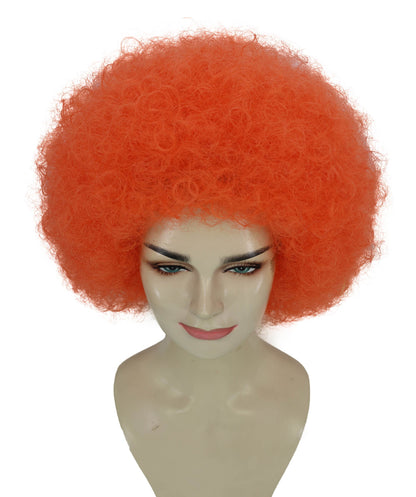 Adult Unisex Big Curly Afro Wig | Bold Costume Hair | Multiple Color Options