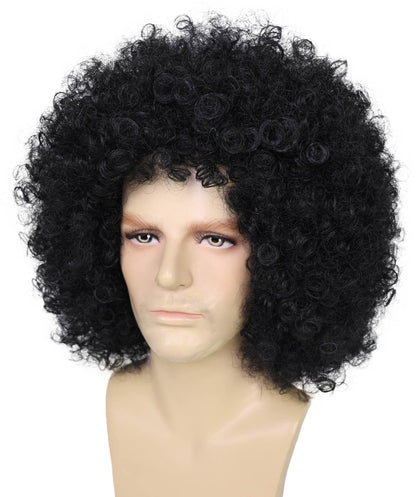 Men’s Big Curly Afro Wig | Multiple Color Options