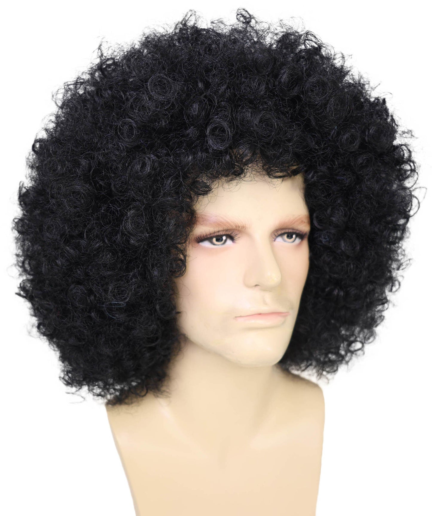 Men’s Big Curly Afro Wig | Multiple Color Options