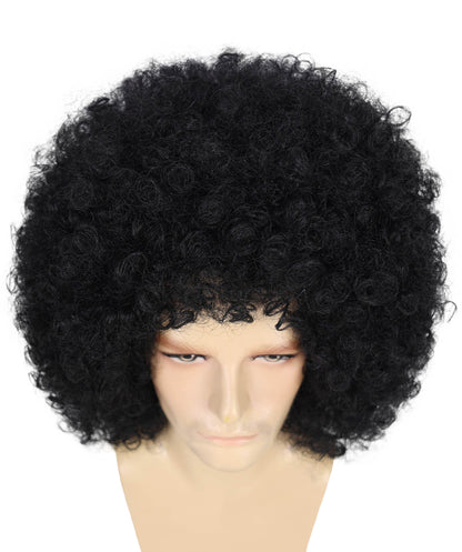 Men’s Big Curly Afro Wig | Multiple Color Options
