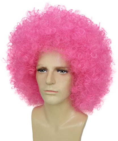 Men’s Big Curly Afro Wig | Multiple Color Options