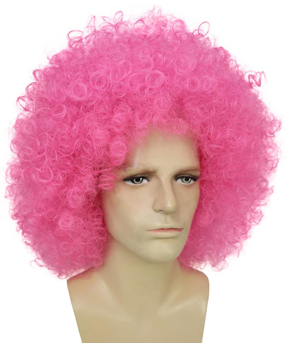 Men’s Big Curly Afro Wig | Multiple Color Options