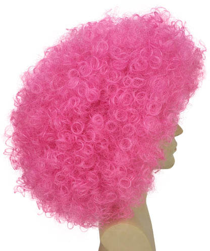 Men’s Big Curly Afro Wig | Multiple Color Options