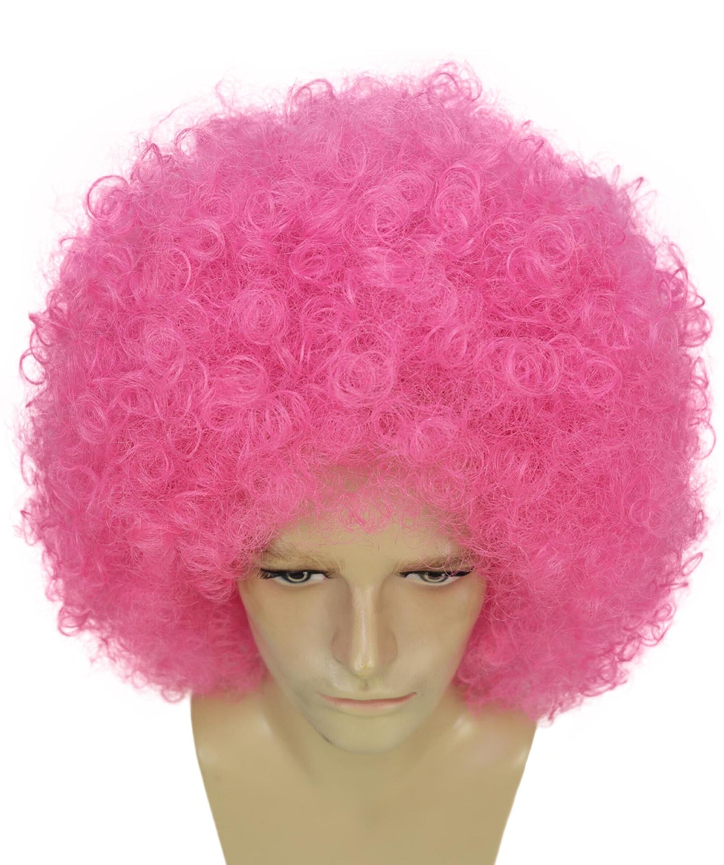 Men’s Big Curly Afro Wig | Multiple Color Options