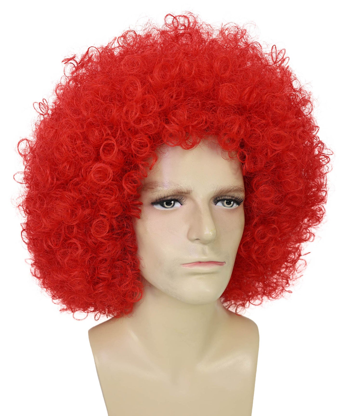 Men’s Big Curly Afro Wig | Multiple Color Options