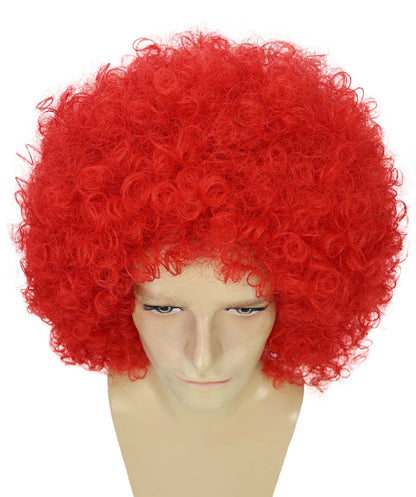 Men’s Big Curly Afro Wig | Multiple Color Options