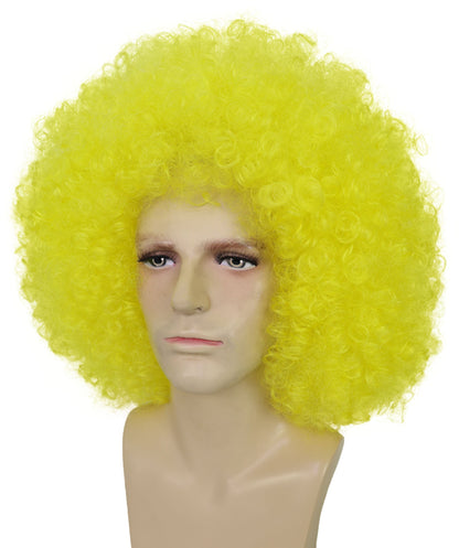 Men’s Big Curly Afro Wig | Multiple Color Options