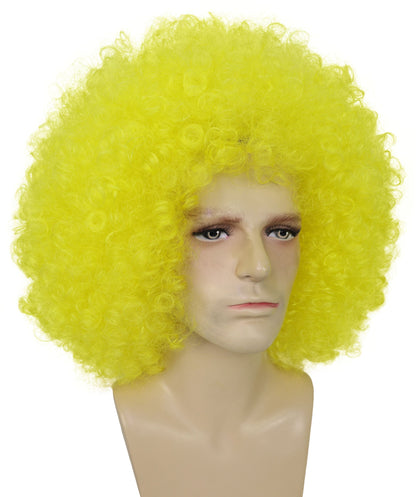 Men’s Big Curly Afro Wig | Multiple Color Options