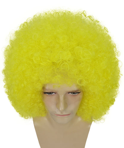 Men’s Big Curly Afro Wig | Multiple Color Options