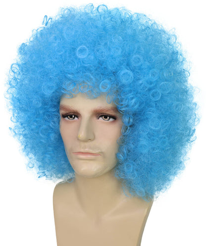 Men’s Big Curly Afro Wig | Multiple Color Options