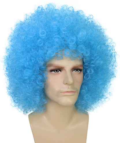 Men’s Big Curly Afro Wig | Multiple Color Options
