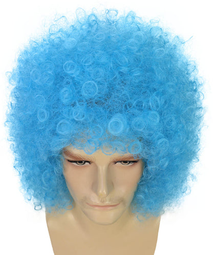 Men’s Big Curly Afro Wig | Multiple Color Options