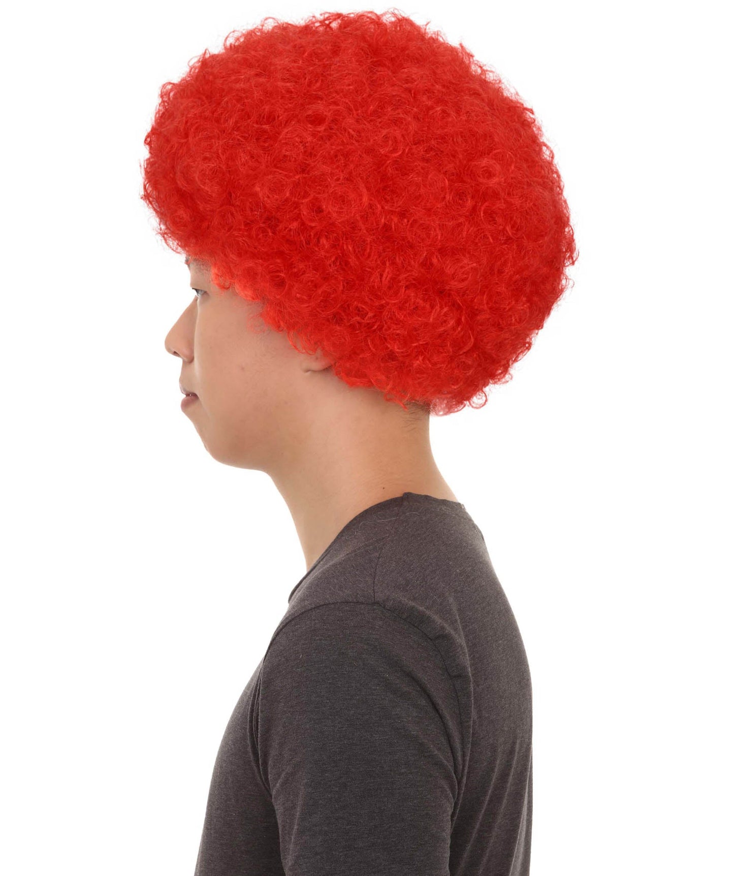 Portugal Sport Afro Fun Wig | Red Green Cosplay Halloween Wig
