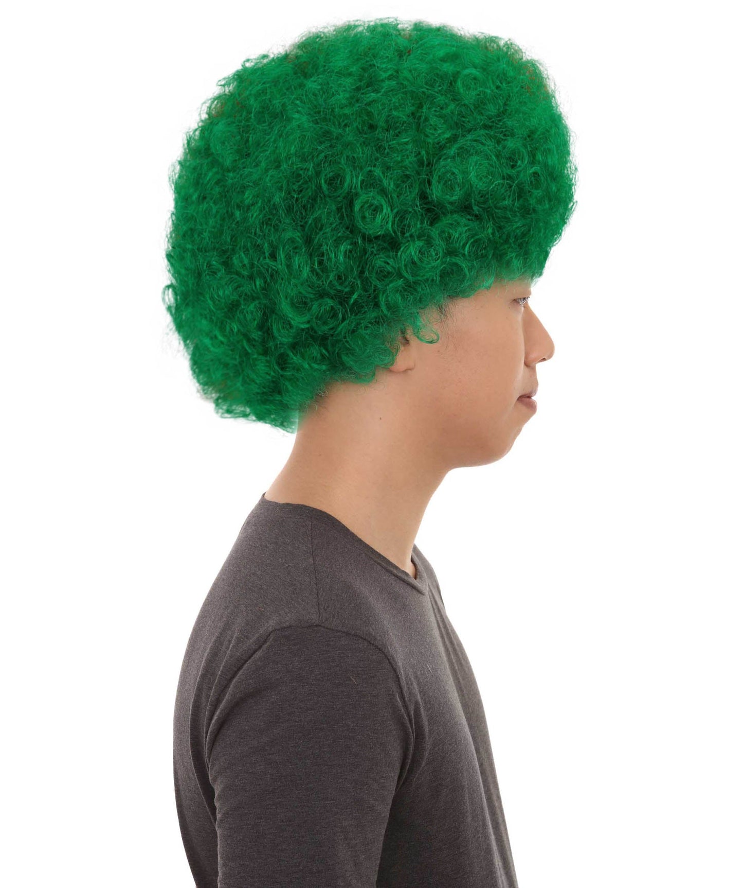 Portugal Sport Afro Fun Wig | Red Green Cosplay Halloween Wig
